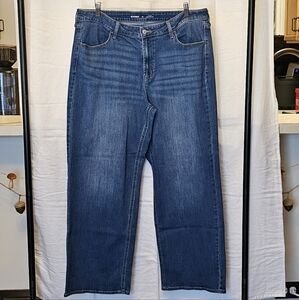 Old Navy High Rise Wow Wide Leg Jeans